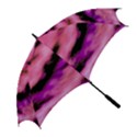 Pink  Waves Flow Series 2 Golf Umbrellas View2