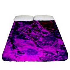 Bromide Diamonds Fitted Sheet (king Size) by MRNStudios