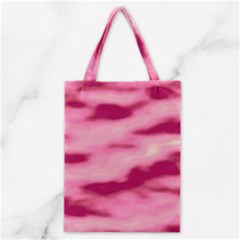 Pink  Waves Flow Series 4 Classic Tote Bag by DimitriosArt