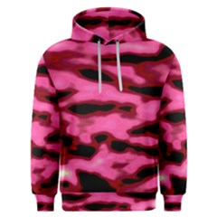 Pink  Waves Flow Series 9 Men s Overhead Hoodie by DimitriosArt