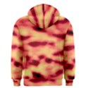 Red Waves Flow Series 4 Men s Zipper Hoodie View2