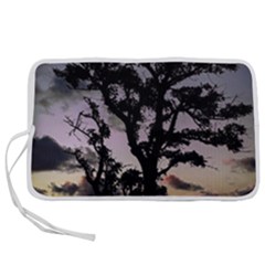 Sunset Coastal Park Landscape, Montevideo Uruguay Pen Storage Case (l) by dflcprintsclothing