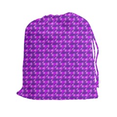 Digital Illusion Drawstring Pouch (2xl) by Sparkle