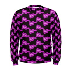 Abstract Waves Men s Sweatshirt by SychEva