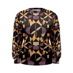 Abstract Pattern Geometric Backgrounds   Women s Sweatshirt by Eskimos