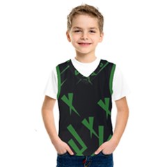 Abstract Pattern Geometric Backgrounds   Kids  Basketball Tank Top by Eskimos