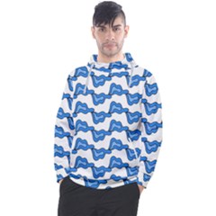 Abstract Waves Men s Pullover Hoodie by SychEva