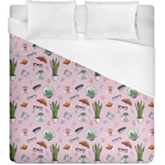 Office Time Duvet Cover (king Size) by SychEva