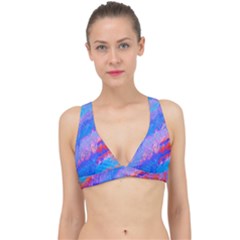 Fractal Classic Banded Bikini Top by Sparkle