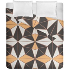 Abstract Pattern Geometric Backgrounds   Duvet Cover Double Side (california King Size) by Eskimos