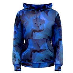 Peony In Blue Women s Pullover Hoodie by LavishWithLove