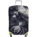 Charcoal Faker Luggage Cover (Large) View1