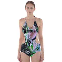 Glam Rocker Cut-out One Piece Swimsuit by MRNStudios