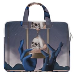 Death Macbook Pro Double Pocket Laptop Bag (large) by Blueketchupshop