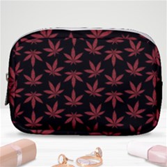 Weed Pattern Make Up Pouch (small) by Valentinaart