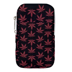 Weed Pattern Waist Pouch (small) by Valentinaart