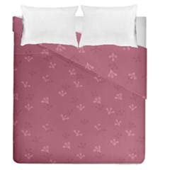 Floral Pattern Duvet Cover Double Side (queen Size)