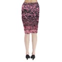 Pink  waves flow series 11 Midi Wrap Pencil Skirt View2