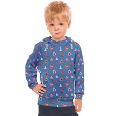 Sweet Hearts Kids  Hooded Pullover by SychEva