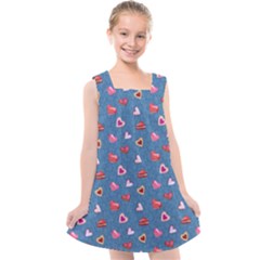 Sweet Hearts Kids  Cross Back Dress by SychEva