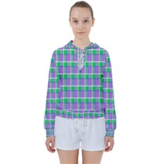 Checks Women s Tie Up Sweat by Sparkle