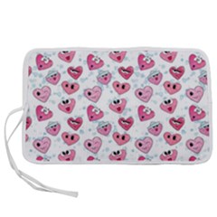 Funny Hearts Pen Storage Case (s) by SychEva