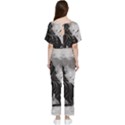 Lobo-lunar Batwing Lightweight Chiffon Jumpsuit View2