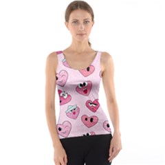 Emoji Heart Tank Top by SychEva