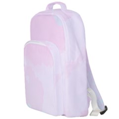 Watercolor Clouds Double Compartment Backpack by Littlebird