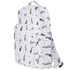 Cute Rabbit Double Compartment Backpack by SychEva