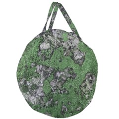 Modern Camo Grunge Print Giant Round Zipper Tote by dflcprintsclothing