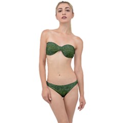 Green Carpet Classic Bandeau Bikini Set by DimitriosArt