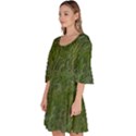 Green carpet Velour Kimono Dress View2