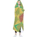 Abstract pattern geometric backgrounds   Wearable Blanket View1