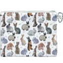 Funny Bunny Canvas Cosmetic Bag (XXXL) View2