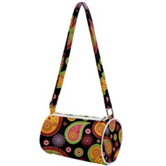 Paisley Pattern Design Mini Cylinder Bag by befabulous