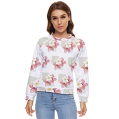 Floral Women s Long Sleeve Raglan Tee