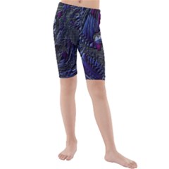 Braille Flow Kids  Mid Length Swim Shorts by MRNStudios