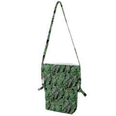 Botanic Camouflage Pattern Folding Shoulder Bag by dflcprintsclothing