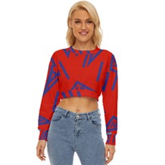 Abstract Pattern Geometric Backgrounds   Lightweight Long Sleeve Sweatshirt by Eskimos