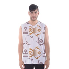 Abstract Pattern Geometric Backgrounds   Men s Basketball Tank Top by Eskimos