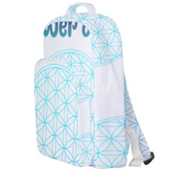 Flower Of Life  Double Compartment Backpack by tony4urban