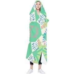 Abstract Pattern Geometric Backgrounds   Wearable Blanket by Eskimos