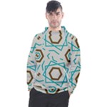 Abstract pattern geometric backgrounds   Men s Pullover Hoodie