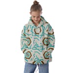 Abstract pattern geometric backgrounds   Kids  Oversized Hoodie