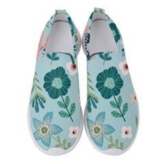 Flower Women s Slip On Sneakers by zappwaits