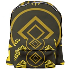 Abstract Pattern Geometric Backgrounds   Giant Full Print Backpack by Eskimos