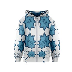 Abstract Pattern Geometric Backgrounds   Kids  Zipper Hoodie by Eskimos