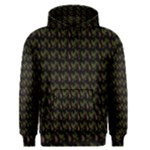 Fern Pattern 2 Black Men s Core Hoodie