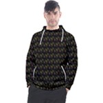 Fern Pattern 2 Black Men s Pullover Hoodie